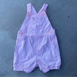 Just One You by Carter’s Pink Striped Overalls